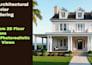 do photo realistic 3d architectural exterior rendering from floor plan